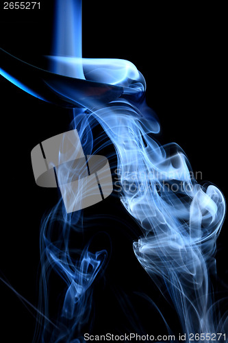 Image of Blue smoke