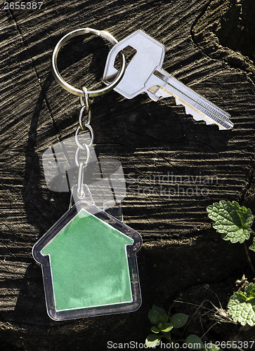 Image of Keychain in a shape of house