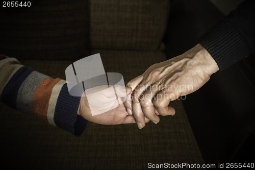 Image of Two hands caught