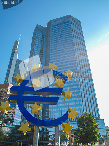 Image of European Central Bank in Frankfurt