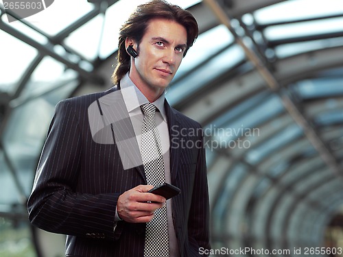 Image of talking on cell phone