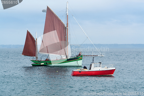 Image of two boats