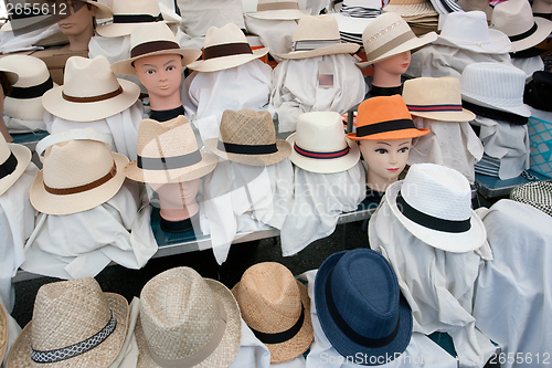 Image of lots of hats