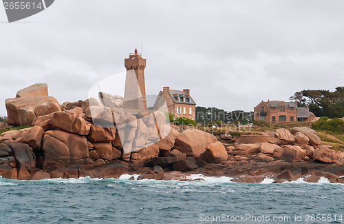 Image of Lighthouse at Perros-Guirec