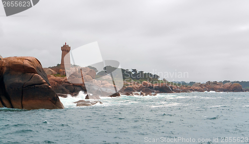 Image of Lighthouse at Perros-Guirec