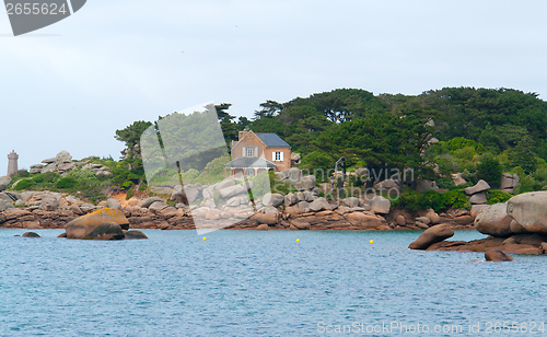 Image of idyllic scenery around Perros-Guirec