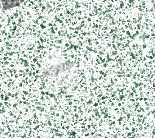 Image of Grunge green ink blots on white background