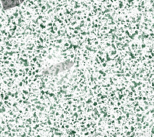 Image of Grunge green ink blots on white background