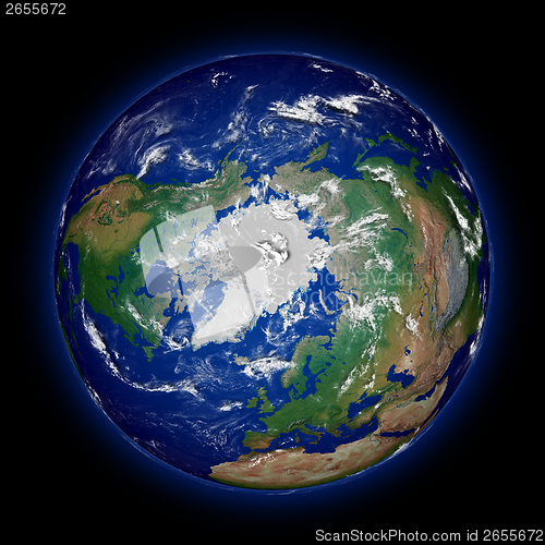 Image of Northern hemisphere