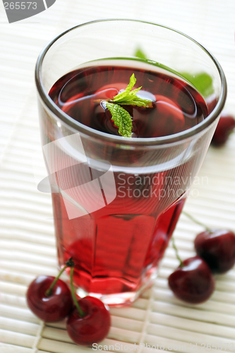 Image of cherry drink