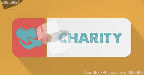 Image of Charity Concept in Flat Design.