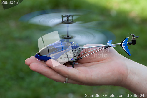 Image of Remote controlled helicopter