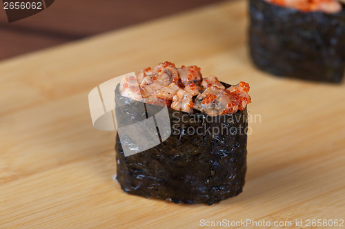 Image of sushi roll