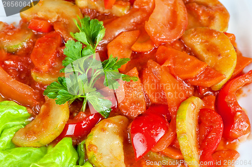 Image of saute from zucchini