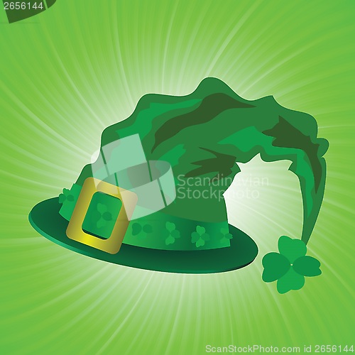 Image of green hat in saint Patrick Day