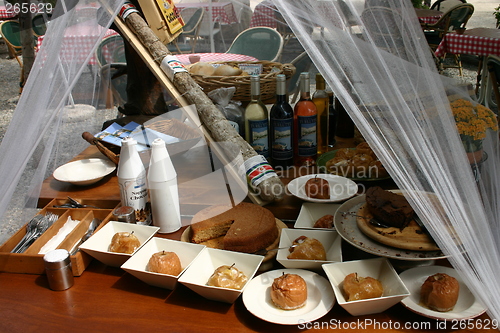 Image of Food table, France