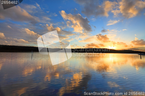 Image of Aquafarming Sunset and oysters Australia