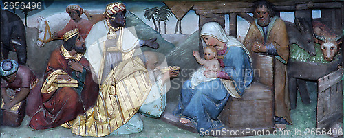 Image of Nativity Scene, Adoration of the Magi