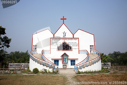 Image of Catholic Church in Ranigarh, West Bengal, India
