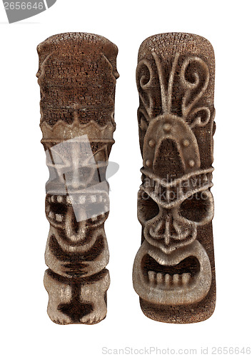 Image of Tiki Statues