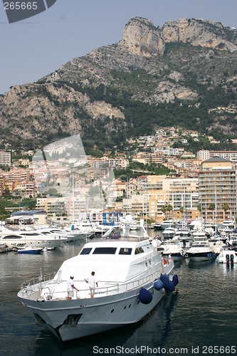 Image of Yacht on the French Riviera