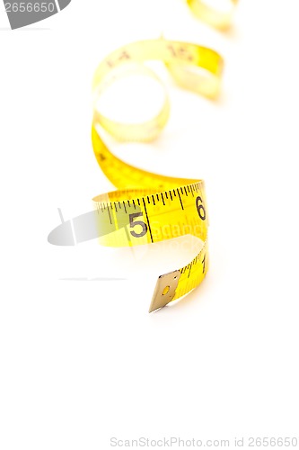 Image of yellow measuring tape