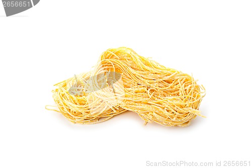 Image of uncooked egg pasta