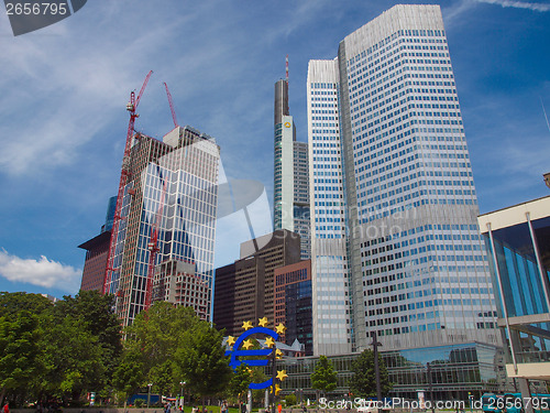 Image of European Central Bank in Frankfurt