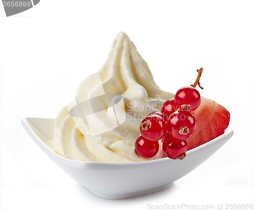 Image of white ice cream