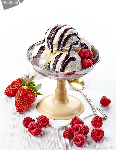 Image of ice cream portion