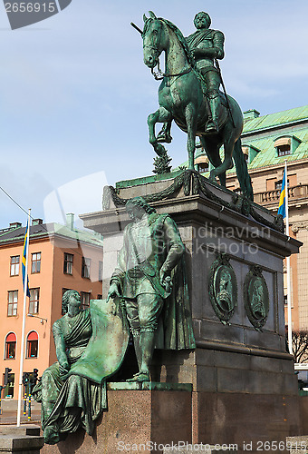 Image of Swedish king 