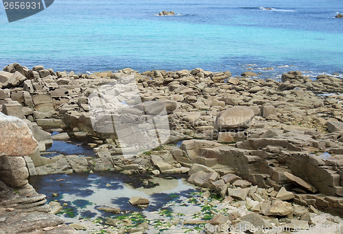 Image of stones near Seven Islands