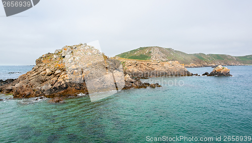 Image of Seven Islands at summer time