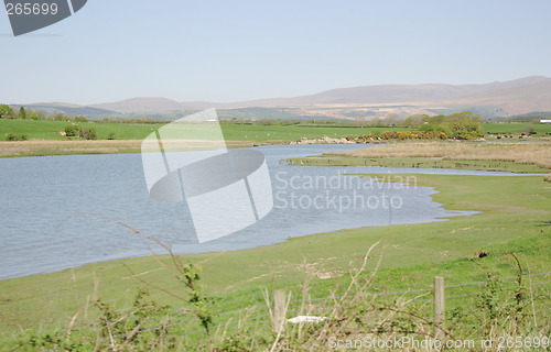 Image of lake in the countryside