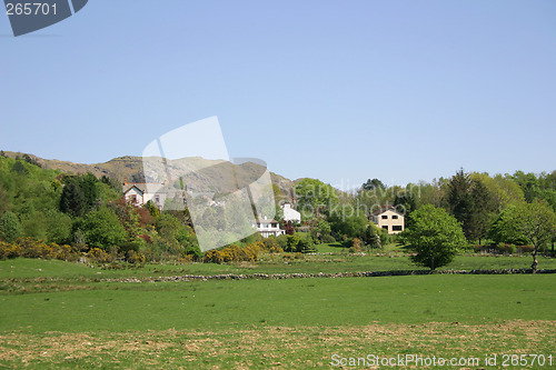 Image of houses in the countryside