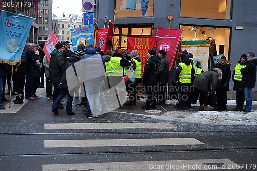 Image of Design Forum strike rally