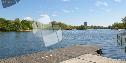 Image of Serpentine lake, London