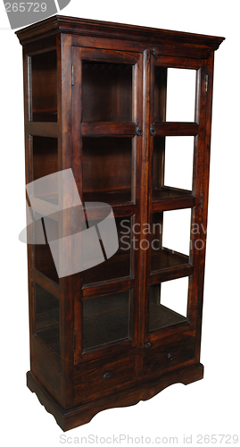 Image of Cupboard with glass doors