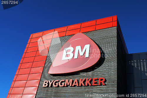 Image of Byggmakker sign