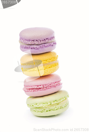 Image of Pastel color macaroons