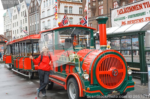 Image of Road sightseeing train in Bergen