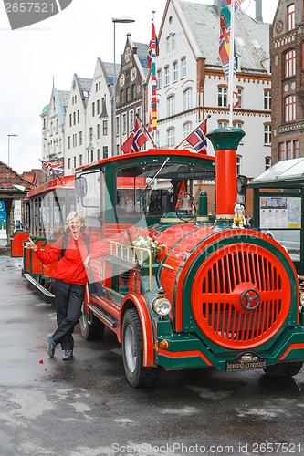 Image of Road sightseeing train in Bergen