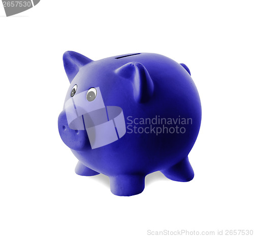 Image of Unique pink ceramic piggy bank
