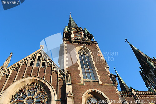 Image of temple of st. Olga and Elusabeth in Lvov city