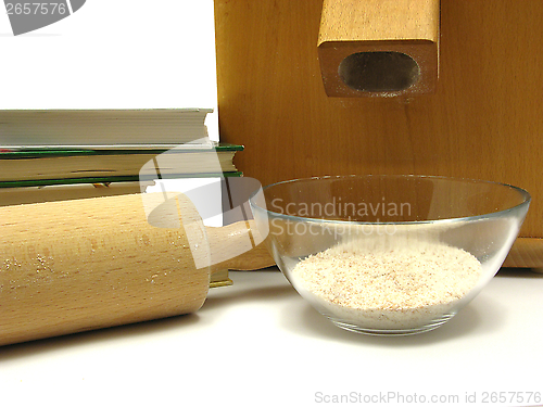 Image of Equipment for baking on a white background