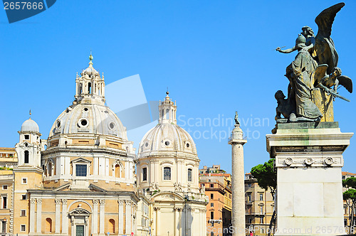 Image of St. Mary's church in Rome