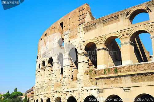 Image of Colosseum wall