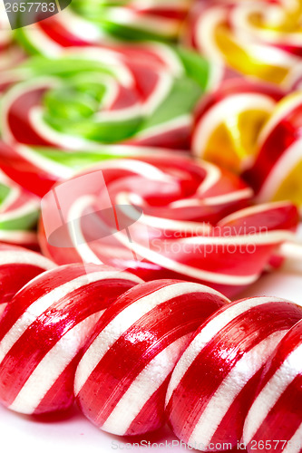 Image of Multi-colored lollypop