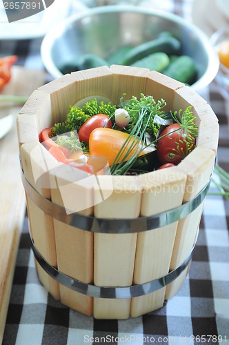 Image of preserving tomatoes