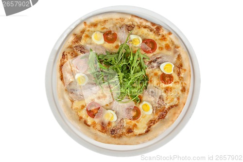 Image of meat pizza